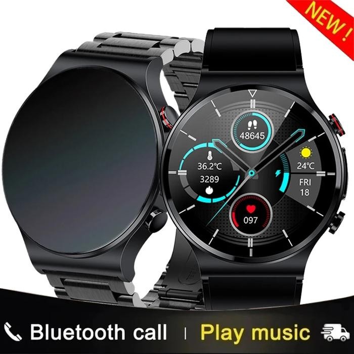 2023 New ECG+PPG smart health smartwatch ECG true blood oxygen blood