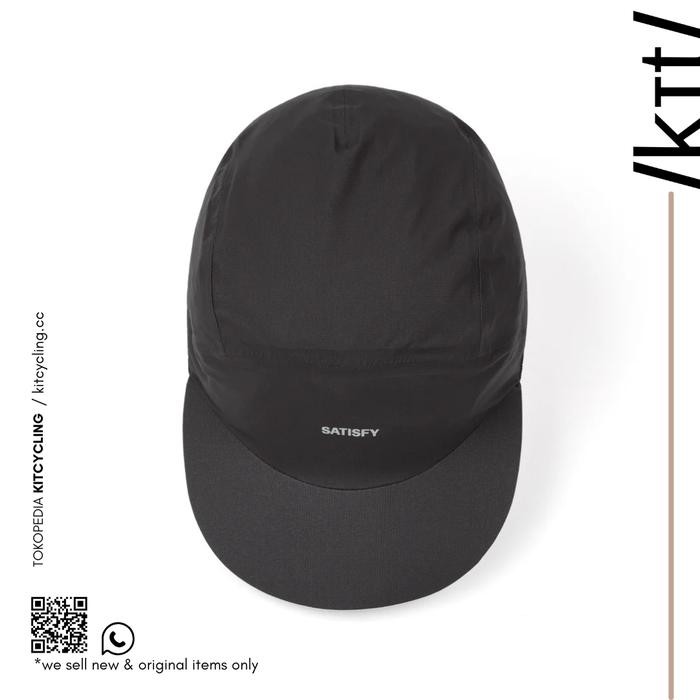 Satisfy Pertex 3L Rain Cap - Black