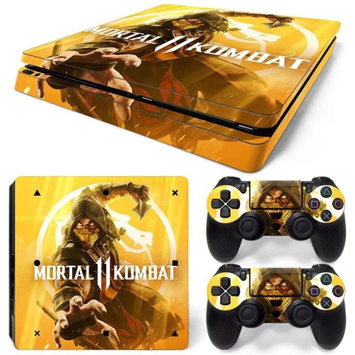 MK11 2225 PS4 Slim Skin Sticker Decal Cover for ps4 slim Console and