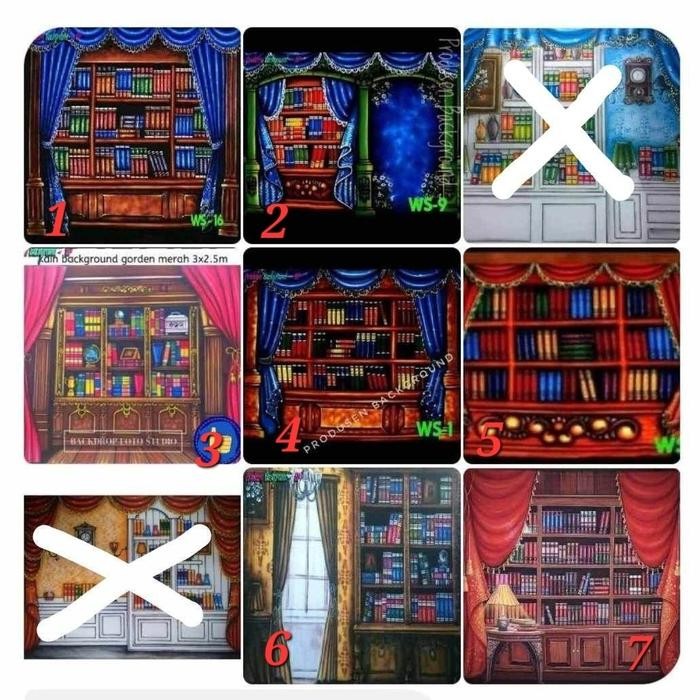 Perlengkapan Studio (Mosi) Ws16 Background Foto Studio Wisuda