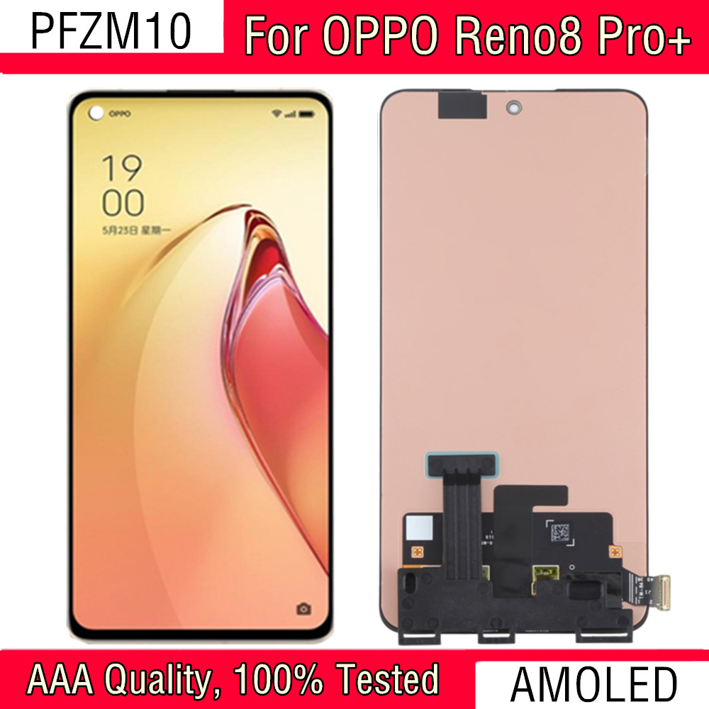 6.7'' AMOLED lcd For Oppo Reno8 Pro Plus LCD Display Screen Touch