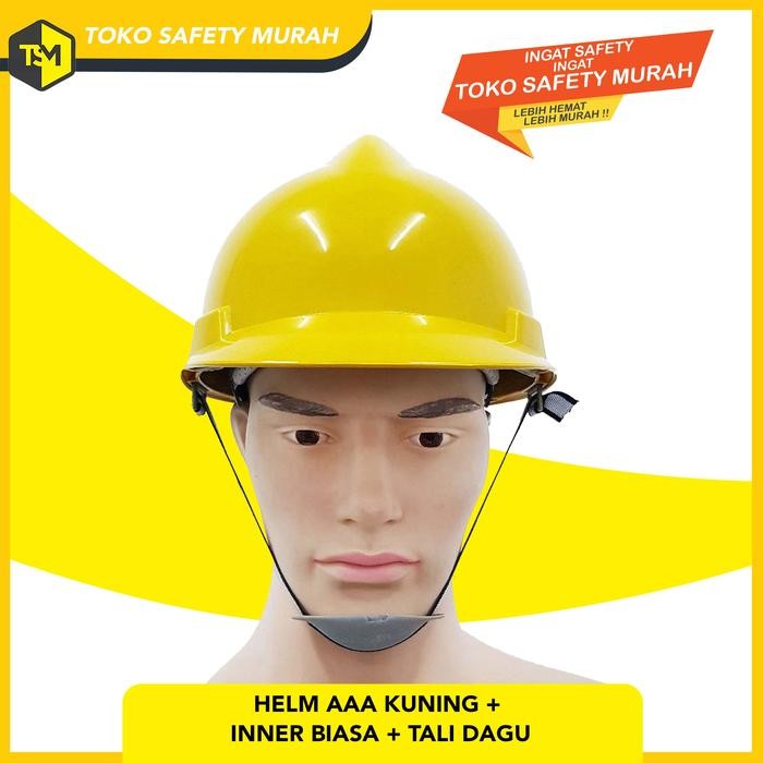 Helm Safety Proyek Inner AAA / Helm Proyek Pelindung Kepala ISO 9001