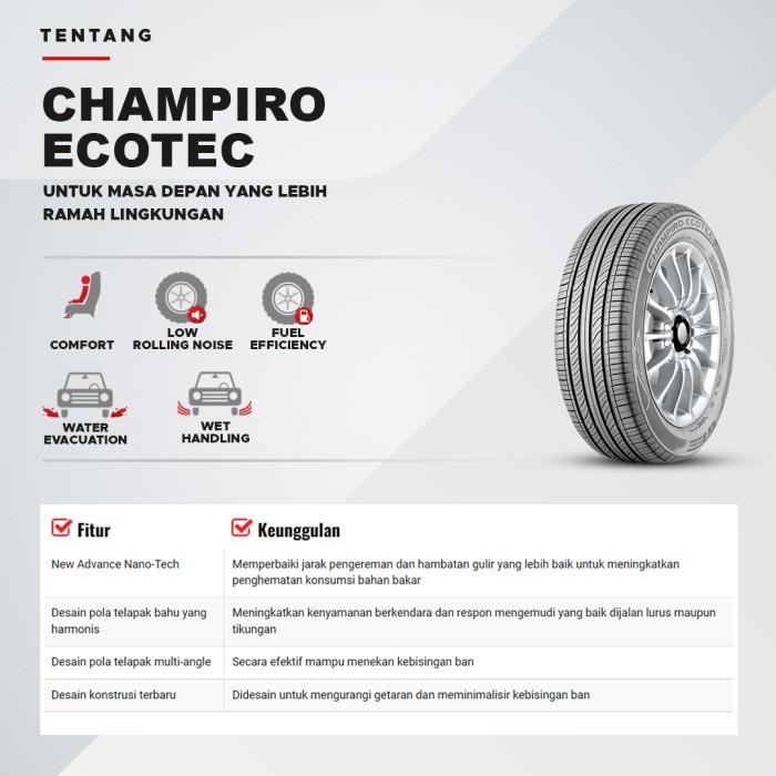 GT Radial 185 65 R15 ampiro Ecotec Ban Mobil Ertiga Mobilio