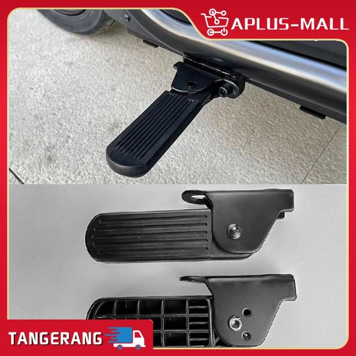 Terlaris Jalu Lipat Pijakan Kaki Belakang Sepeda Listrik Jalu Baja 1 Pasang SALE