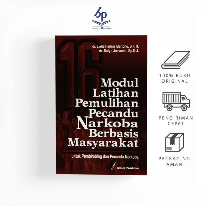

TERBARU!!! 16 MODUL LATIHAN PEMULIHAN KECANDUAN N*RKOBA BERBASIS MASYARAKAT READY