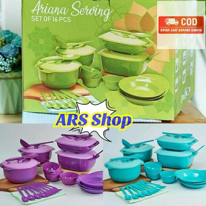 Ariana Serving Set 16pcs / Prasmanan Wadah Saji Ariana Serving 16pcs