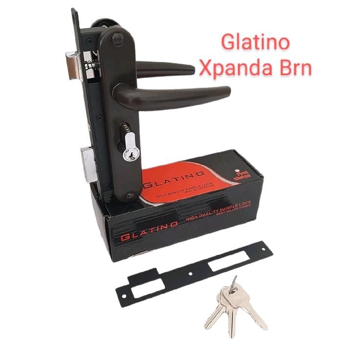 Populer Glatino Expanda / Handle Kunci Pintu Alumunium Kawat Nyamuk Espanda Expanda Hitam Putih