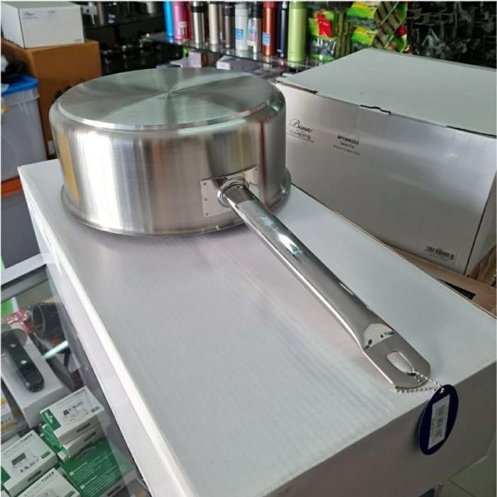Sauce Pan Stainless SUS 304 Bima Chef Sauce Pan 3 Ply Professional