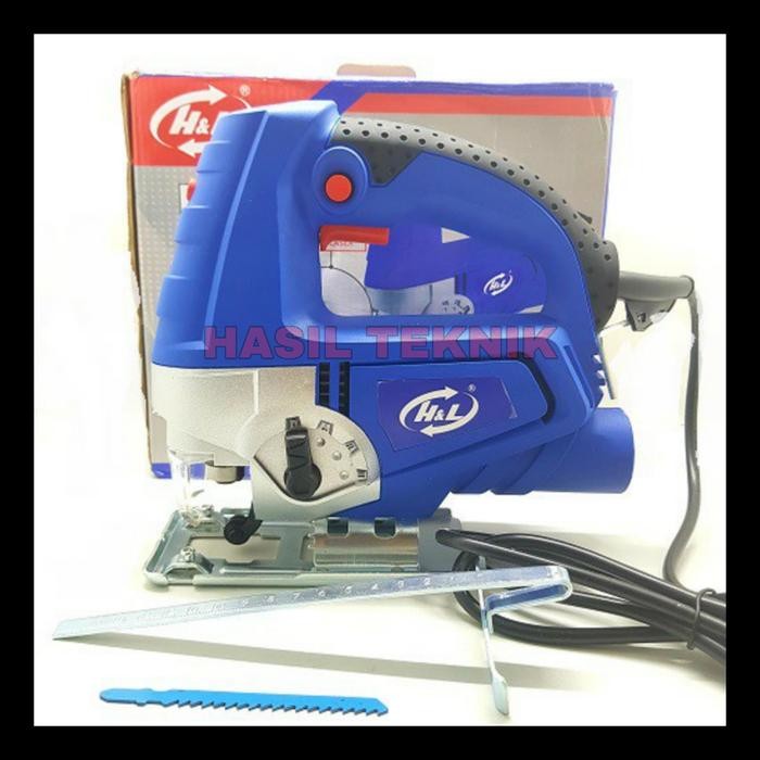 Mesin Gergaji Kayu Jigsaw Laser H&L Hl 6188 +