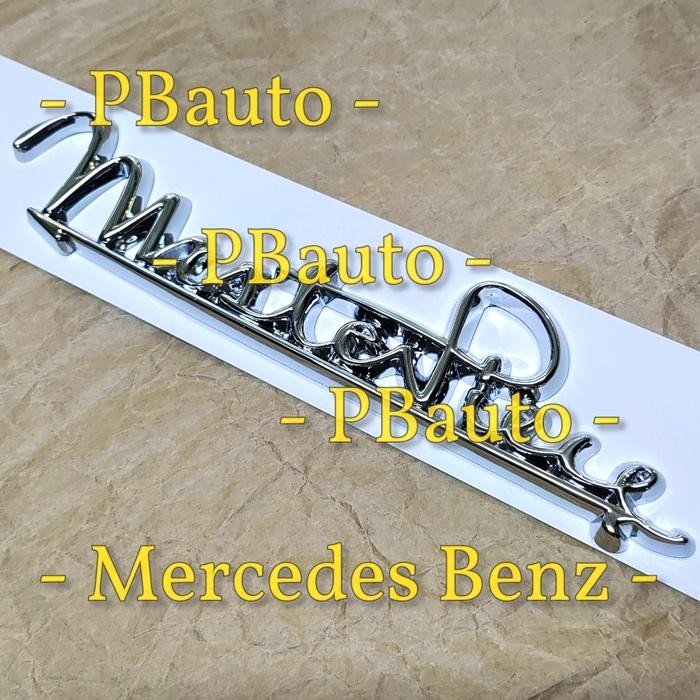 EMBLEM MASTERPIECE (BAGASI) MERCEDES BENZ LOGO