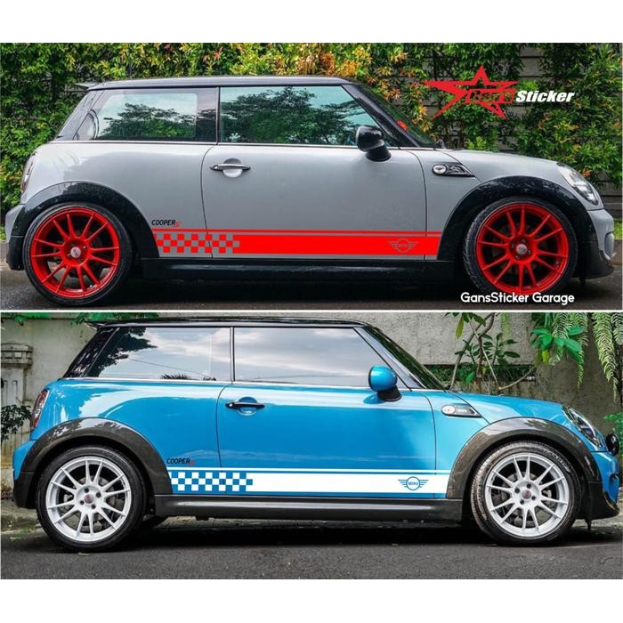 STICKER MINI COOPER CAR