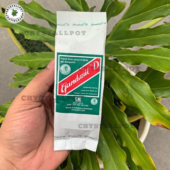 Gardening_Love Pupuk Tanaman Daun Hijau Gandasil D Kemasan Pabrik 100 Gram