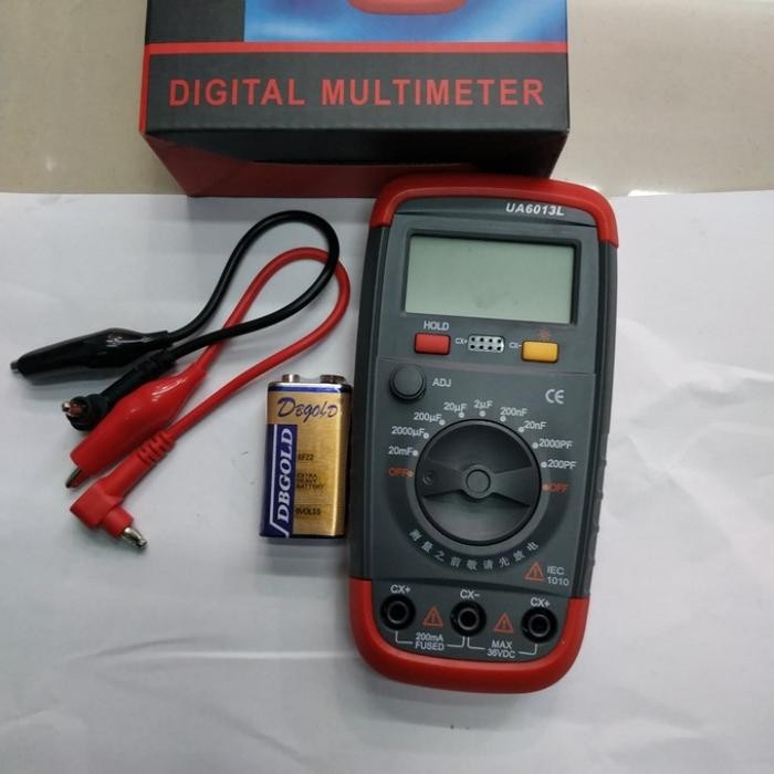 Tester kapasitor multimeter digital capasitor alat ukur kapasitor