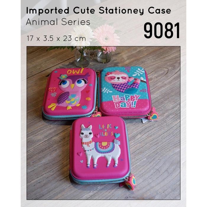 

BAGTAIC Tempat Pensil Jumbo Unicorn lucu SMIGGLE ALIKE PENCIL CASE