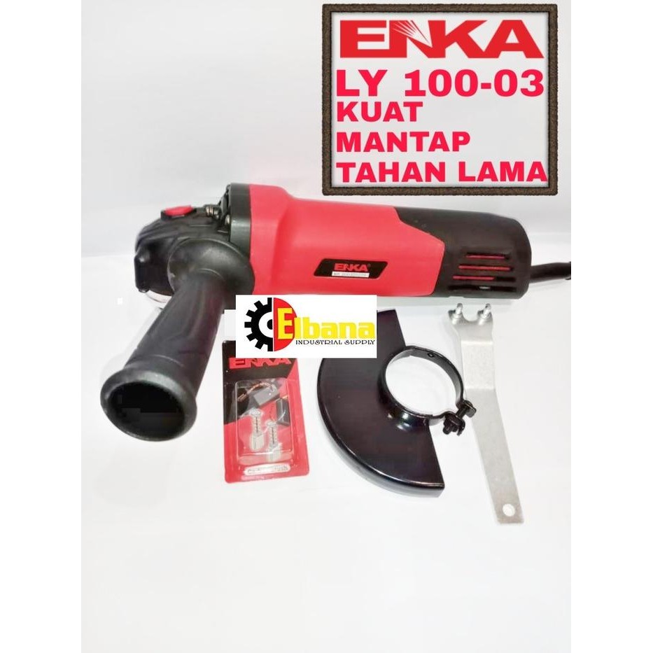 Mesin Gerinda Enka Tipe Ly100-03 Angle Grinder Enka Ly 100-03