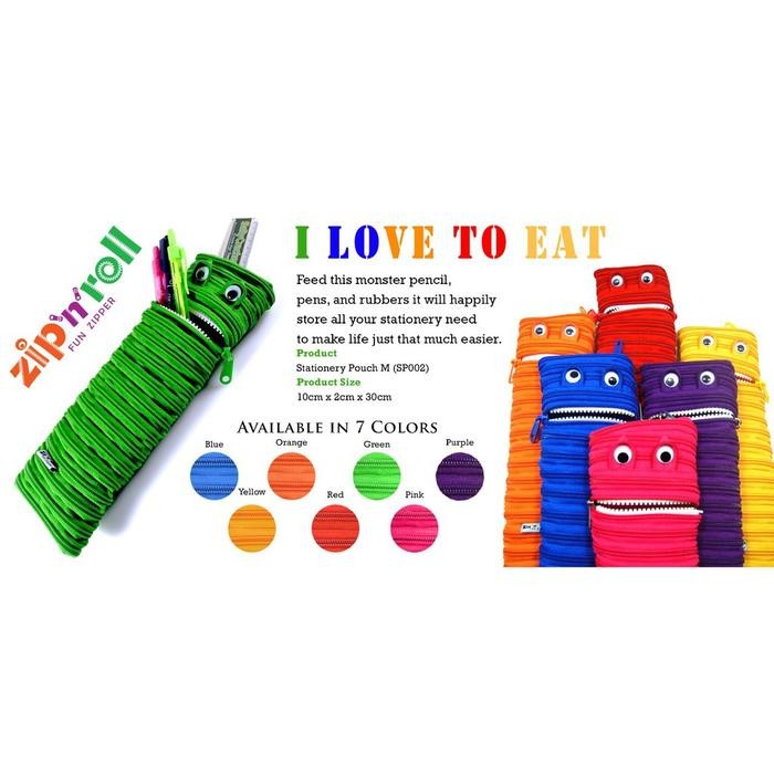 

ationary Pouch Long Tempat Pensil SP002
