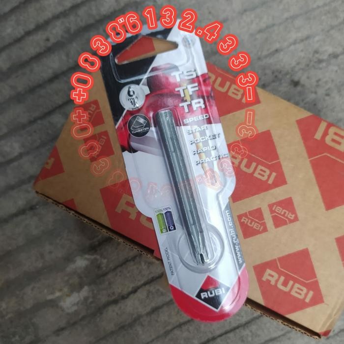 Mata Pisau Potong Geranit Keramik Dorong Manual 6 Mm Rubi Original
