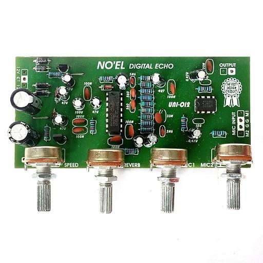 Super Digital Echo + 2 Mic 4 Potensio