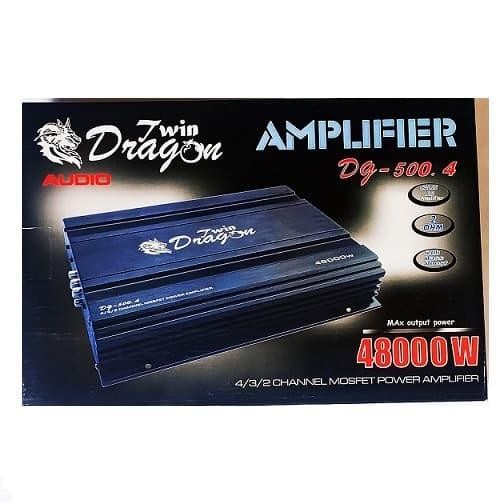 Power Audio Amplifier Mobil Stereo 48000W 4 Channel 12Db Bass Boost