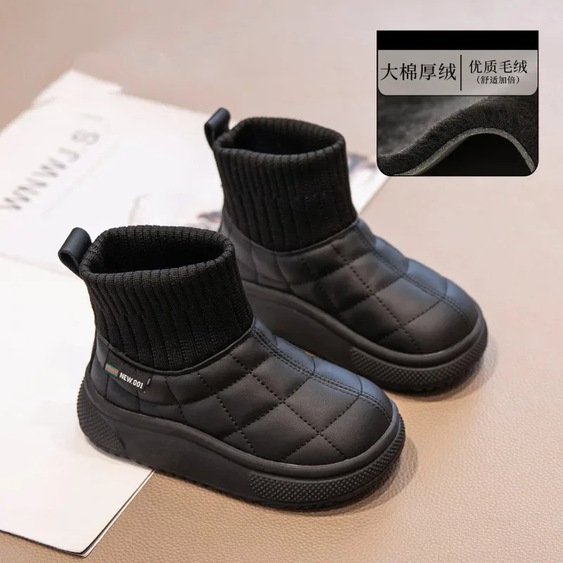 Baby Winter Boots Winter Fashion Ankle Shoes Unisex Kids Snow Boots Waterproof Baby Boys Girls