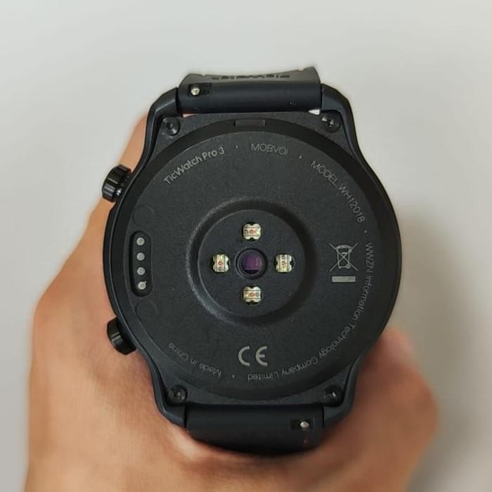 Ticwatch Pro 3 Smartwatch - 4G, GPS, AMOLED,Second Berkualitas, Tahan Lama *