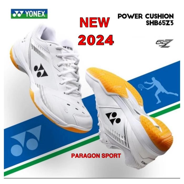 Sepatu Badminton Yonex SHB65 Z3 WHITE MEN/SHB65 Z3/SHB65Z3MEX