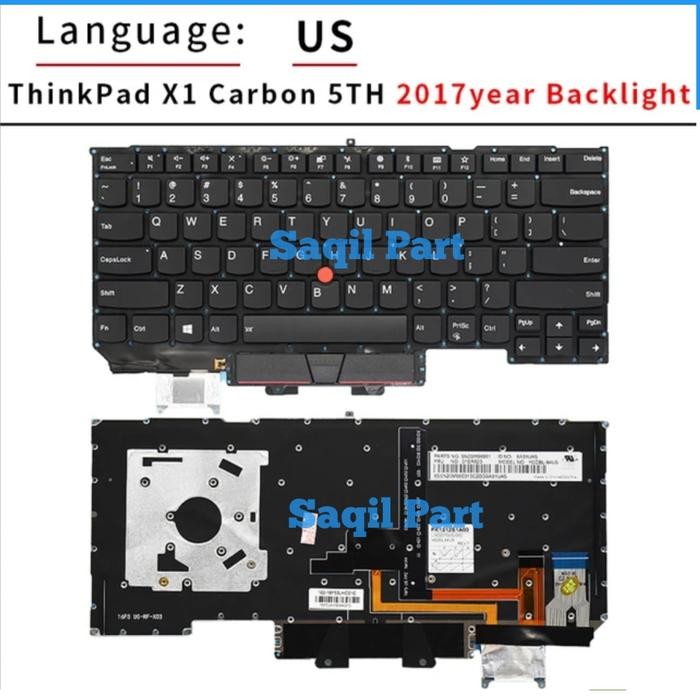 Keyboard ThinkPad x1 Carbon Gen5 Gen6 5th Gen 5 6 2017 2018