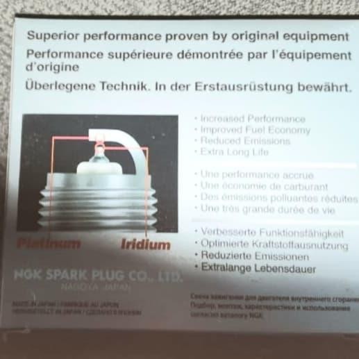 Busi Laser Iridium 1 Set Ngk Ori Honda Jazz 2008-2013 Freed 2009-2013