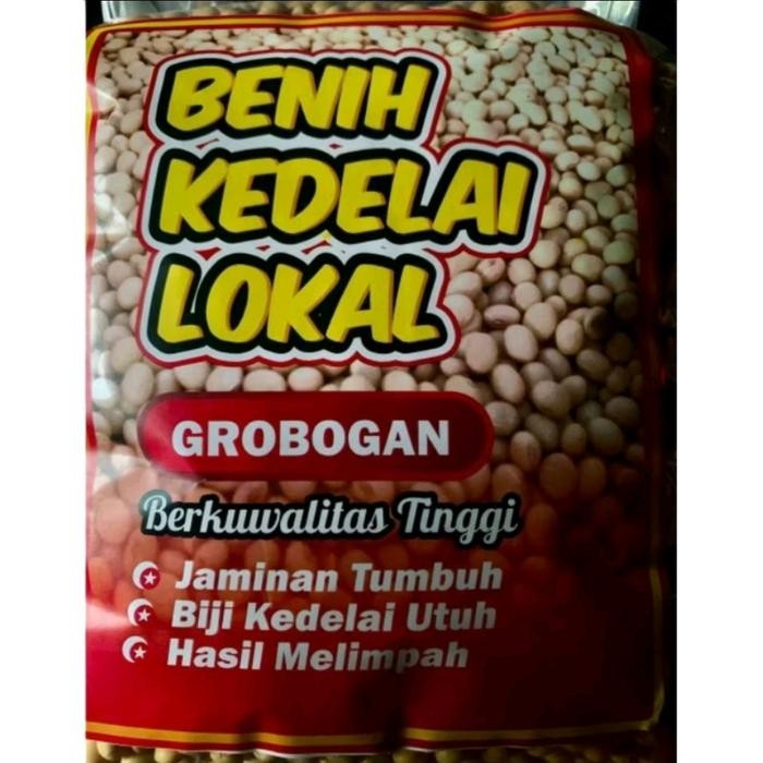 1 KG BENIH KEDELAI LOKAL KACANG KEDELAI GROBOGAN *