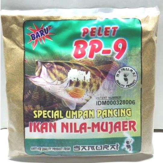 umpan pancing pelet ikan nila mujaer BP-9 135gr stella *