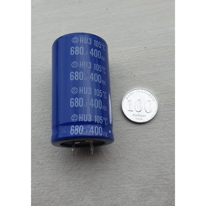 Elco Capacitor Hitachi 680uf 400v Original