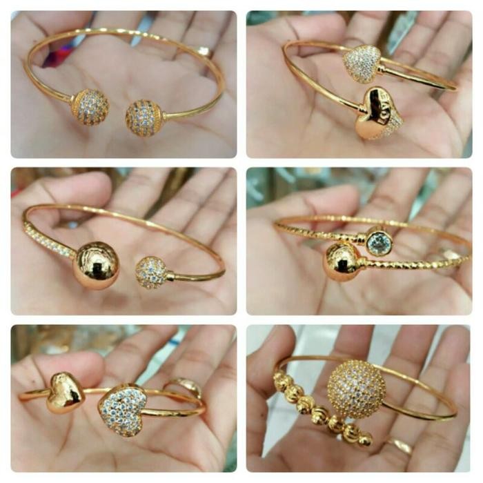 FAVORITE Gelang bola mata gold. Gelang tinju yaxiya full mata