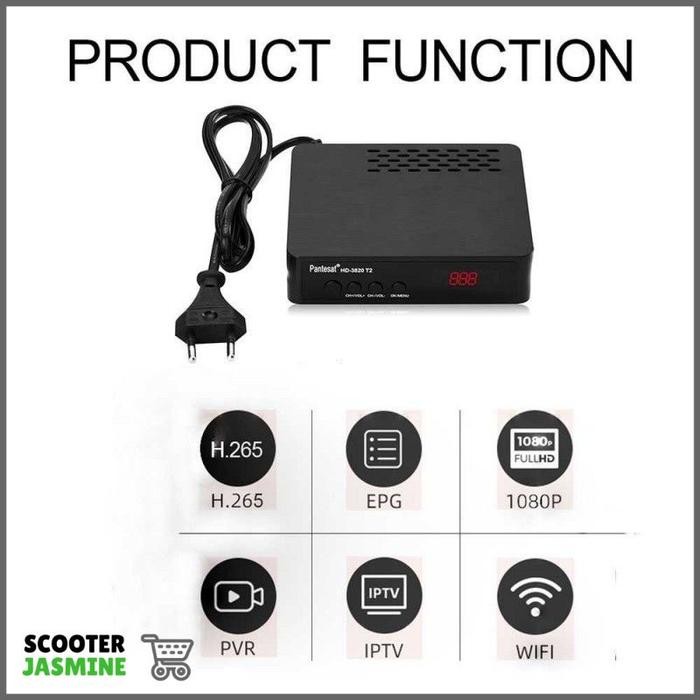 Adapter TV Analog to TV Digital TV Tuner Set Top Box WiFi STB