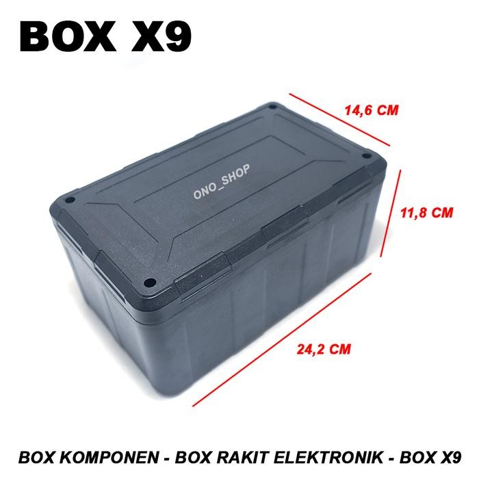 Box Komponen - Box Rakit Elektronik - Box X9
