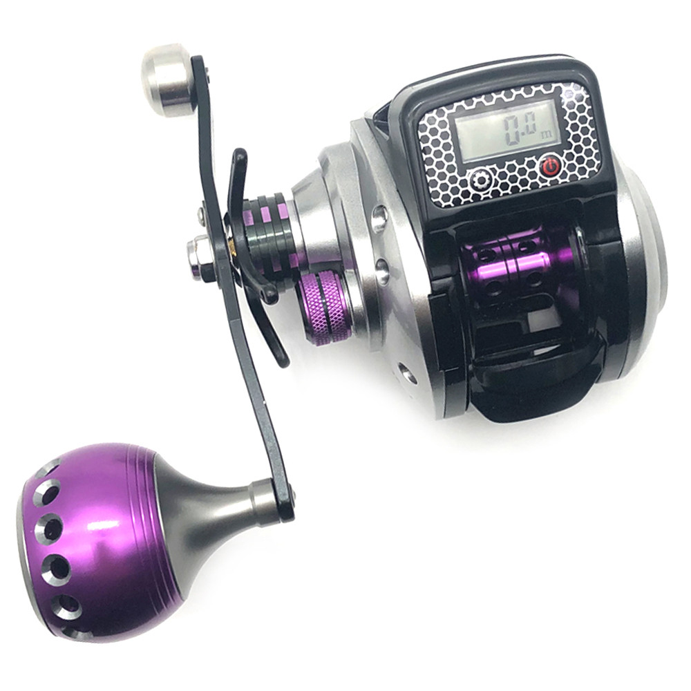 16+1BB Line Counter Baitcasting Reel Digital Display Electronic