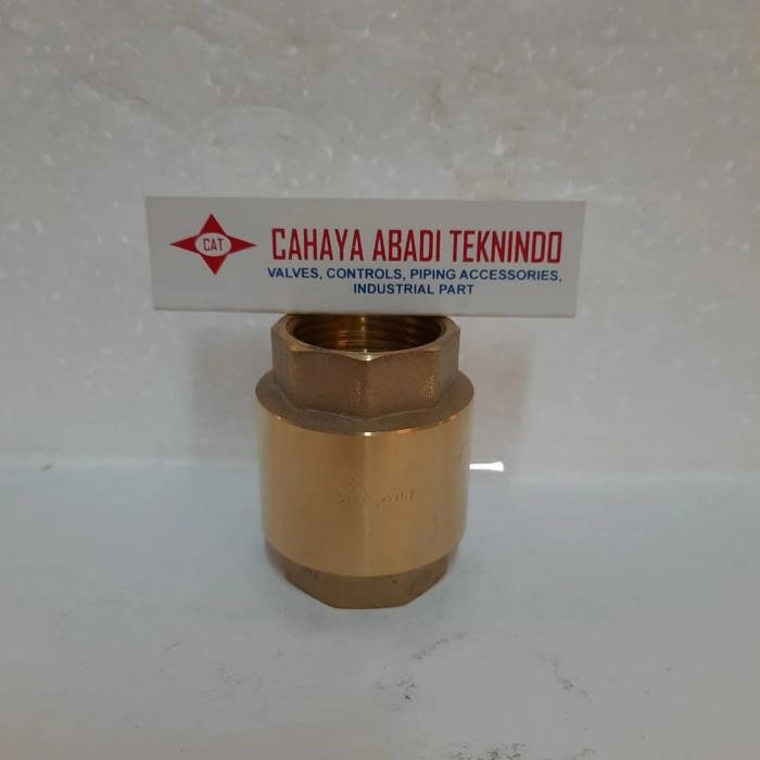 Tusen klep kuningan 1"(inch)