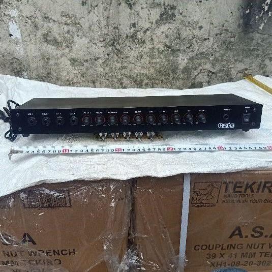 tone control ampli gitar siap pakai 4 mic echo cats hanya