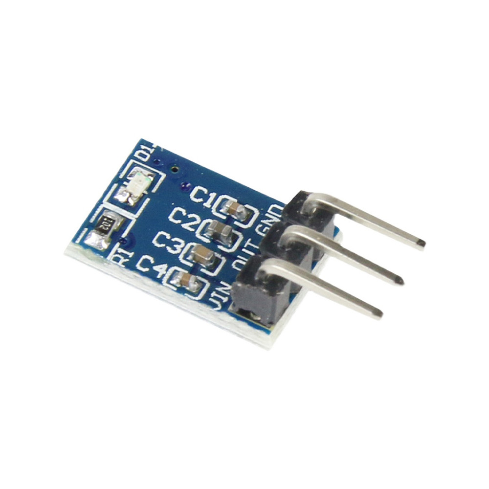 Miniature AMS1117-3.3 power module 3.3V regulator board, linear step-down IC chip LDO 800mA 10 per
