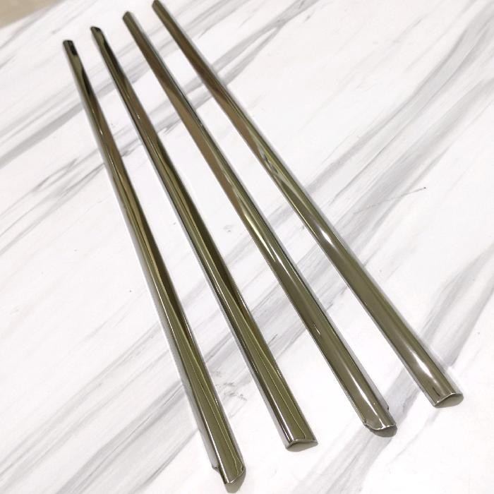 LIST KACA SAMPING MOBIL RUSH TERIOS LIS KACA WINDOW LINER STAINLESS CHROME