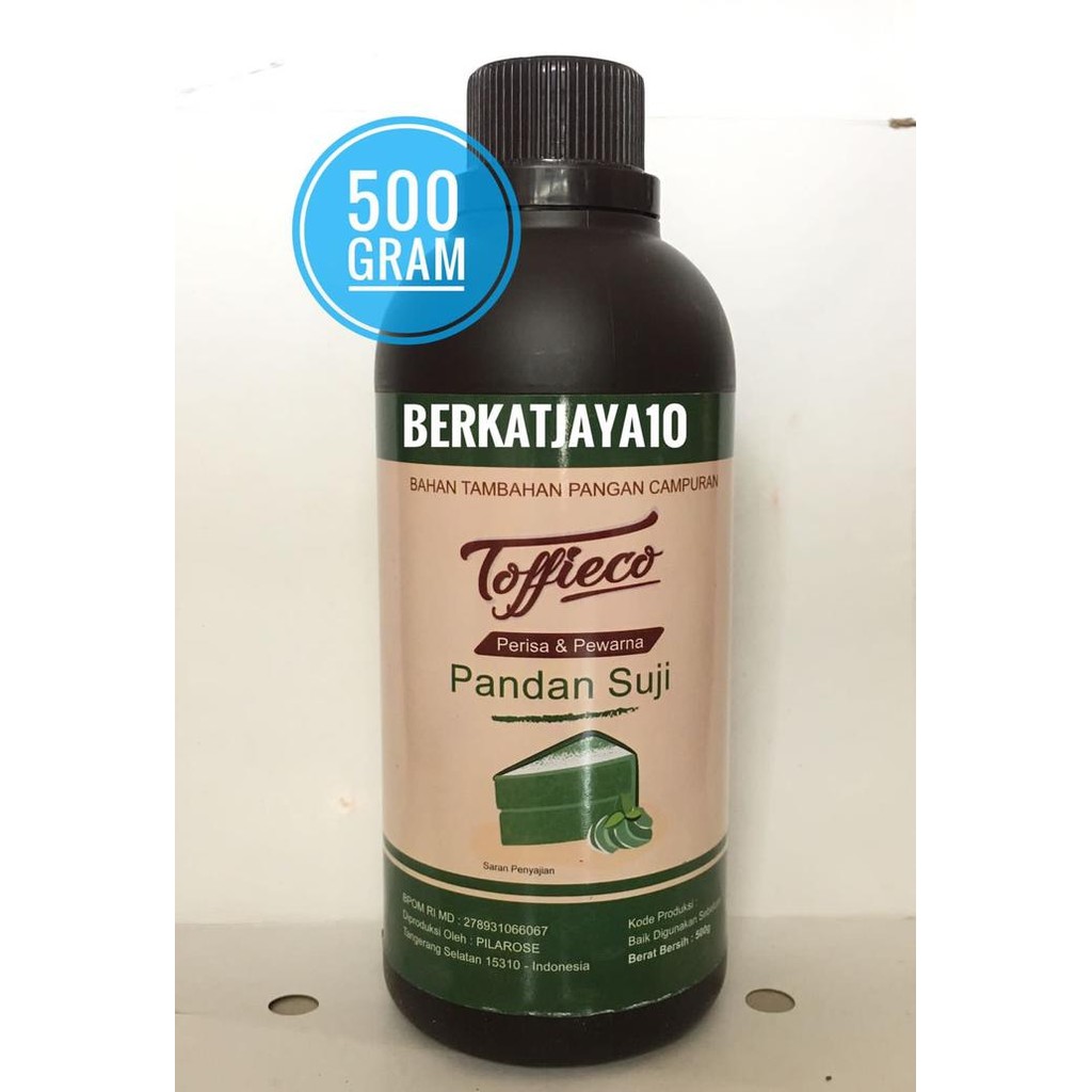 

TOFFIECO PANDAN SUJI 500GR PASTA PERISA PEWARNA MAKANAN ESSENCE