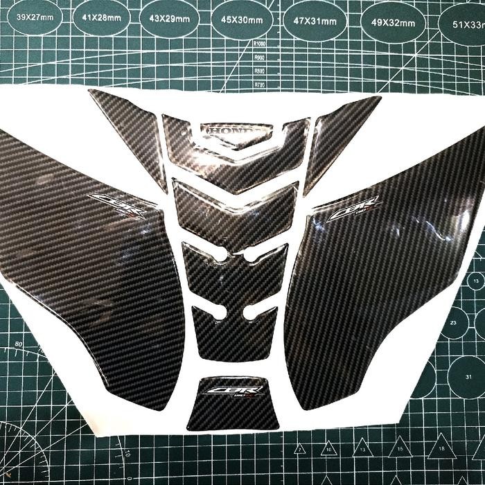 tank pad protektor cbr 150 2016-2021 stiker timbul tank samping cbr 150 Motorcycle