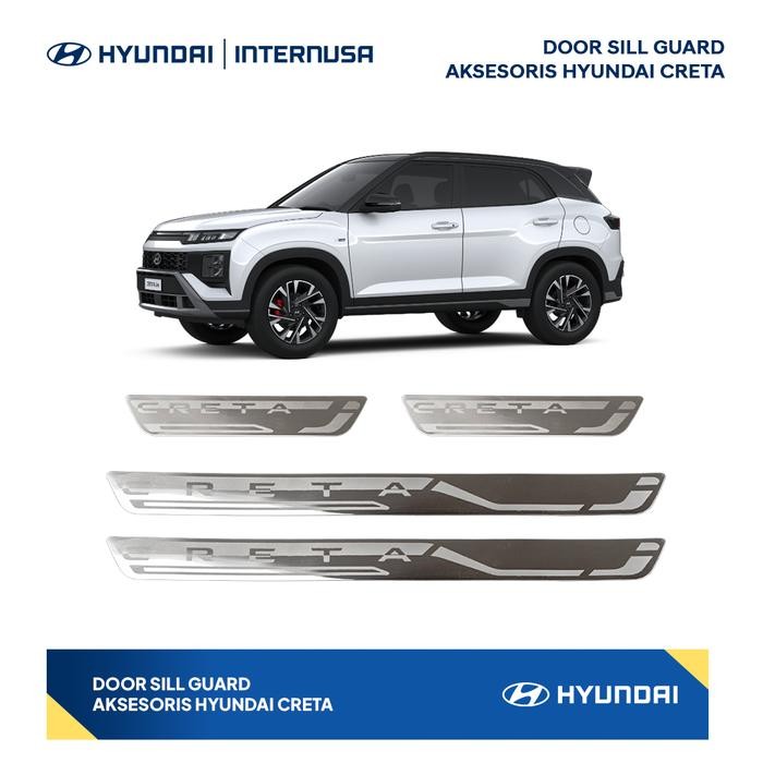 HYUNDAI INTERNUSA - DOOR SILL GUARD AKSESORIS MOBIL HYUNDAI CRETA