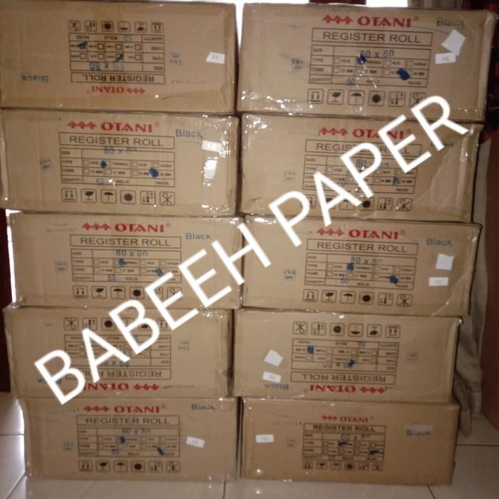 

Kertas Struk Thermal 80 X 80 Terbatas