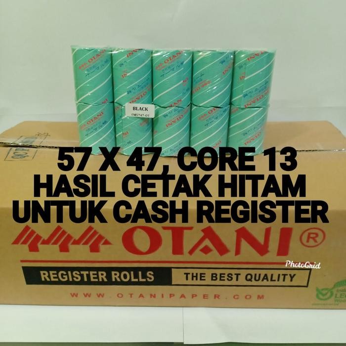 

Kertas Struk Thermal Merk Otani Harga Perdus 57X47, Core 13 Terbatas