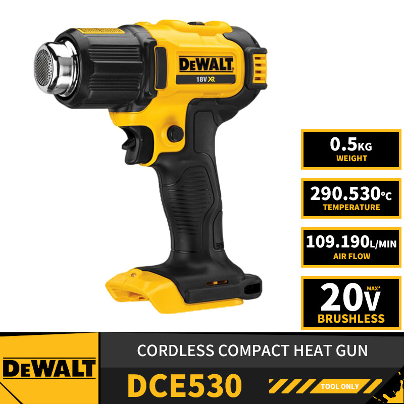 DEWALT DCE530 Cordless Heat Gun Heat Shrink Wrapping Lithium Battery