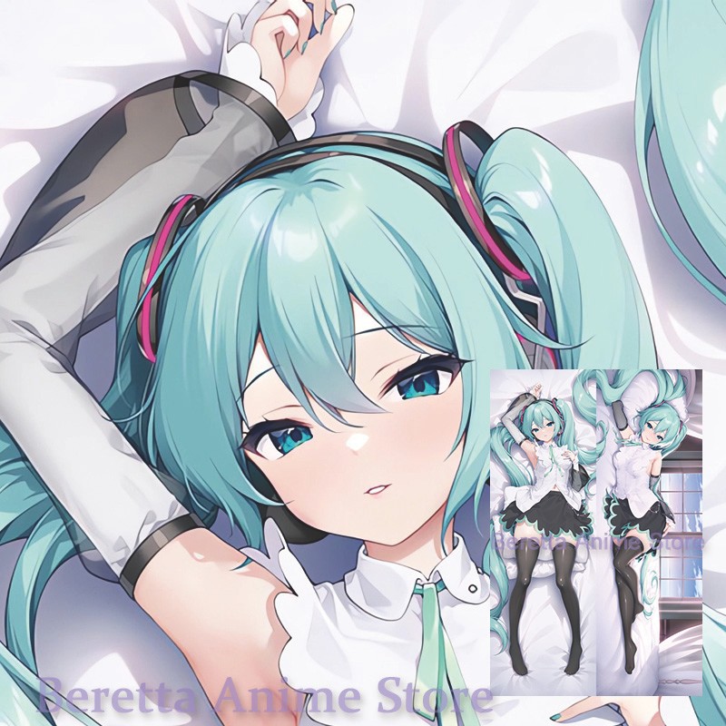 Dakimakura Miku Animal Double Sided Print Life size Body Pillow Cover