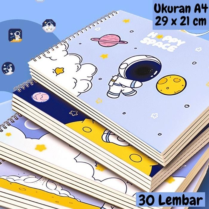 

Buku Gambar Lukis Sketsa Anak Mewarnai Sketchbook A4 ST0021 books