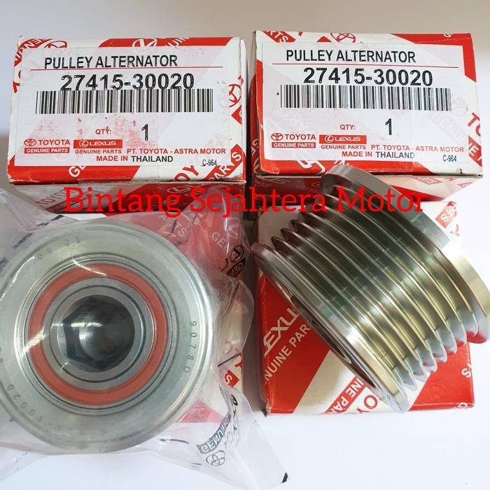 PULLY ALTERNATOR - BEARING PULLY INNOVA DIESEL / FORTUNER / HILUX VIGO