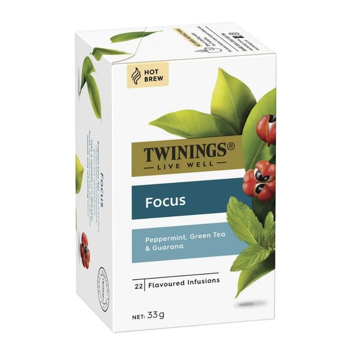 

Twinings Live Well Tea Digest / Sleep Well / Sleep + / Focus / Inner Cleanse Flavoured Infusions Teh