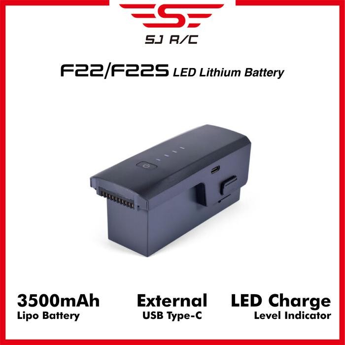 Cuci Gudang Sjrc F22S Original Battery Baterai
